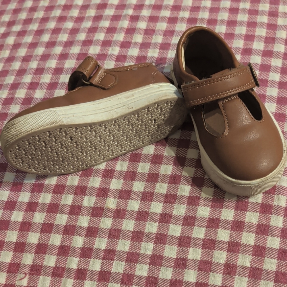 OshKosh B'gosh Brown Kids Dress Shoes